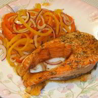 Рецепт Форели, запеченной в фольге кусочками