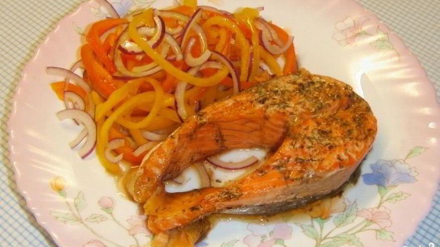 Рецепт форели, запеченной в фольге кусочками