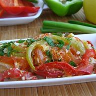 Рецепт Горбуши с овощами в духовке