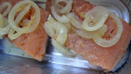 Рецепт горбуши с овощами в духовке