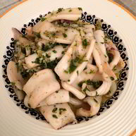 Рецепт Кальмаров в чесночном соусе