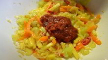 Рецепт кальмаров в кисло-сладком соусе