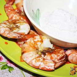 Рецепт Королевских креветок-гриля