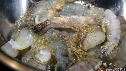 Рецепт королевских креветок-гриля