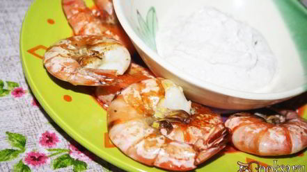 Рецепт королевских креветок-гриля
