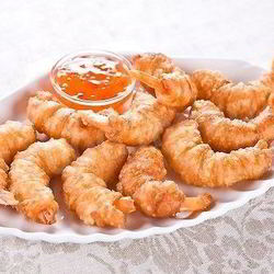 Рецепт Креветок в тесте с тайским соусом