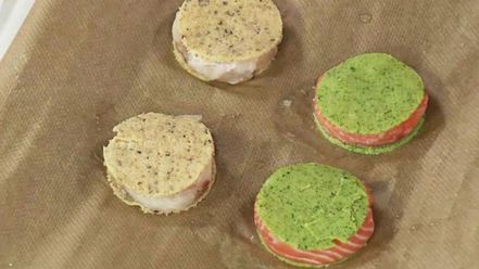 Рецепт медалей из семги и судака