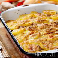 Рецепт Минтая с картошкой в духовке