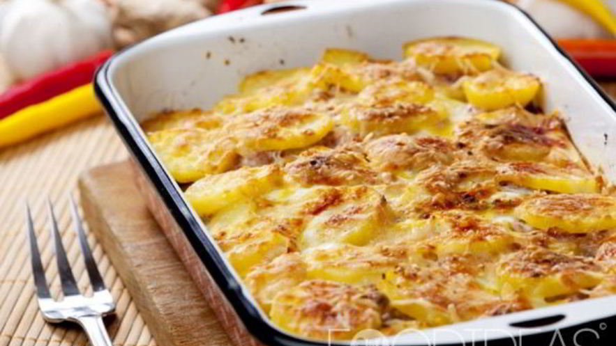 Рецепт минтая с картошкой в духовке