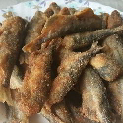 Рецепт Мойвы в панировке из кукурузной муки