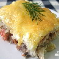 Рецепт Плотвы запеченной под сыром