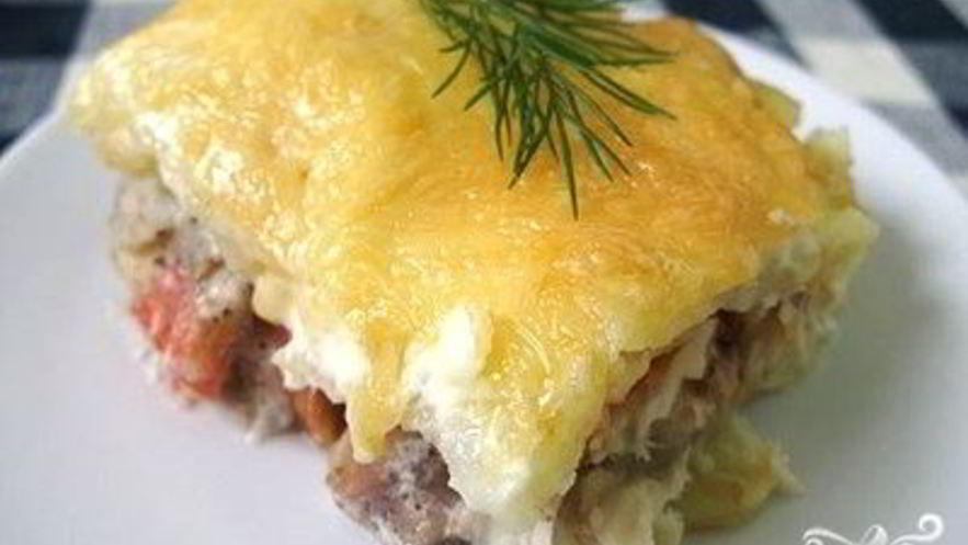 Рецепт плотвы запеченной под сыром