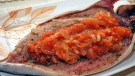 Рецепт рыбы фаршированной и запеченная