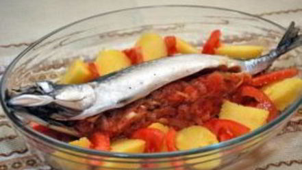 Рецепт рыбы фаршированной и запеченная