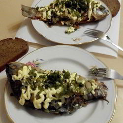 Рецепт Рыбы под майонезом