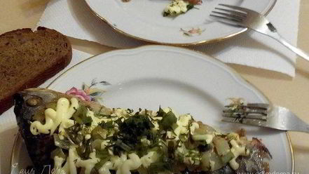 Рецепт рыбы под майонезом