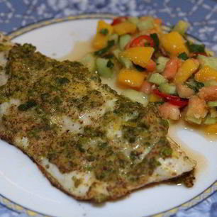 Рецепт Рыбы в фисташковой корочке