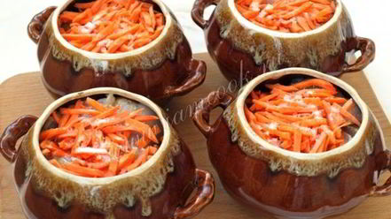 Рецепт рыбы в горшочках с овощами