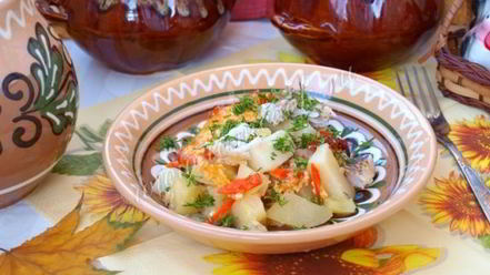 Рецепт рыбы в горшочках с овощами