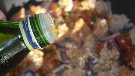 Рецепт рыбы, запеченной с ароматными овощами