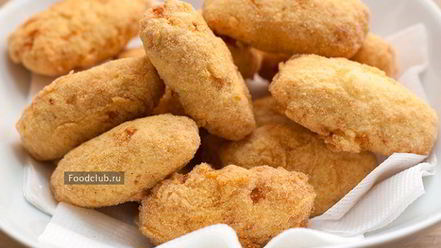 Рецепт рыбных крокетов