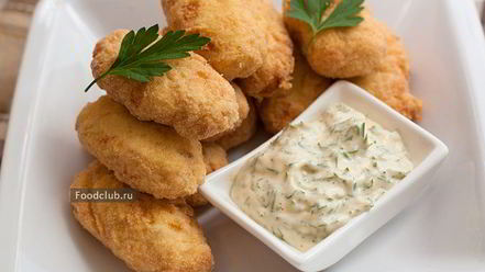 Рецепт рыбных крокетов