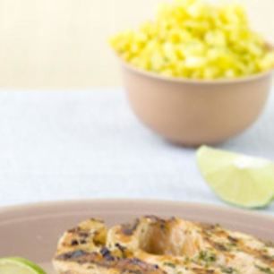 Рецепт Семги с фруктовой сальсой