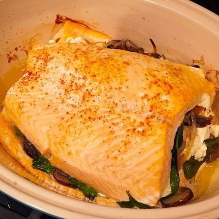 Рецепт Семги со сливочным сыром