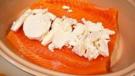Рецепт семги со сливочным сыром