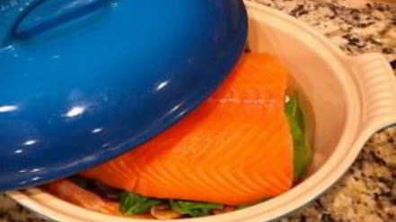 Рецепт семги со сливочным сыром