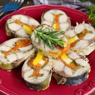 Рецепт Скумбрии фаршированной с желатином