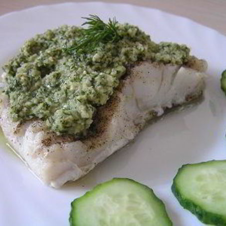 Рецепт Трески с арахисовым соусом