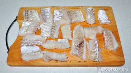 Рецепт трески с томатно-овощным соусом