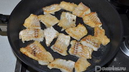 Рецепт трески с томатно-овощным соусом