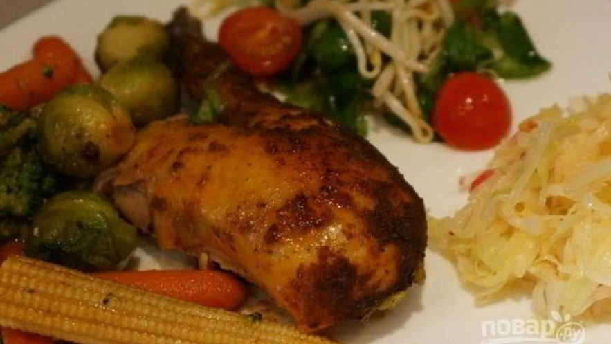 Рецепт цесарки в духовке