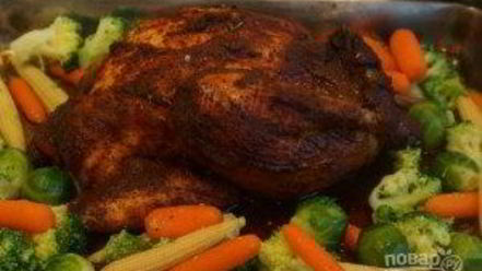 Рецепт цесарки в духовке