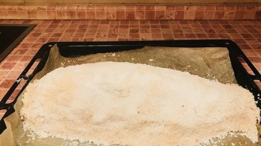 Рецепт запеченной рыбы в соли