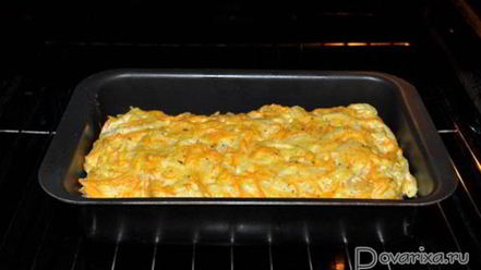 Рецепт запеченного кижуча под овощами