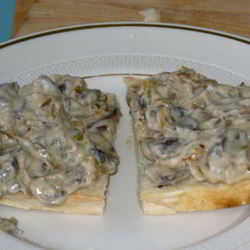 Рецепт Жареных моховиков со сметаной