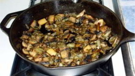 Рецепт жареных моховиков со сметаной