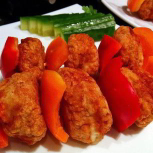 Рецепт Хрустящих куриных шашлычков на ужин