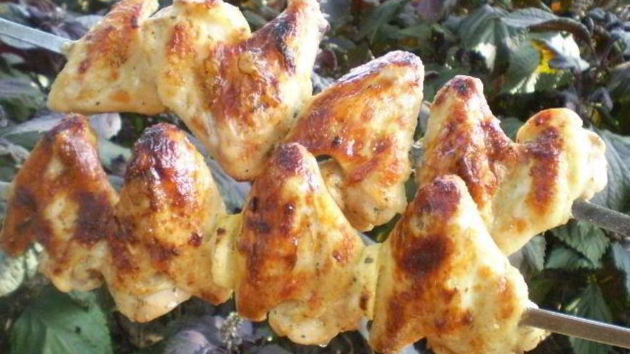 Рецепт куриного шашлыка на кефире