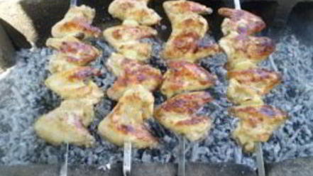 Рецепт куриного шашлыка на кефире