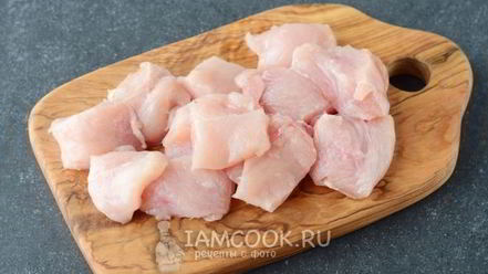 Рецепт куриного шашлыка с картошкой в духовке