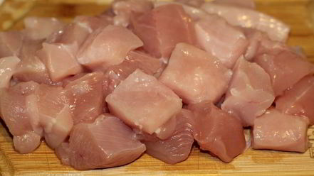 Рецепт куриных шашлычков в беконе