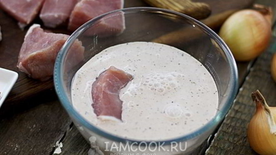 Рецепт маринада для шашлыка из свинины