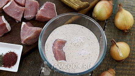 Рецепт маринада для шашлыка из свинины