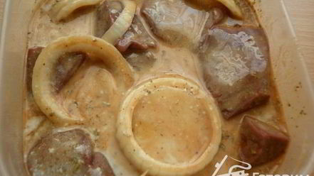 Рецепт печеночного шашлыка