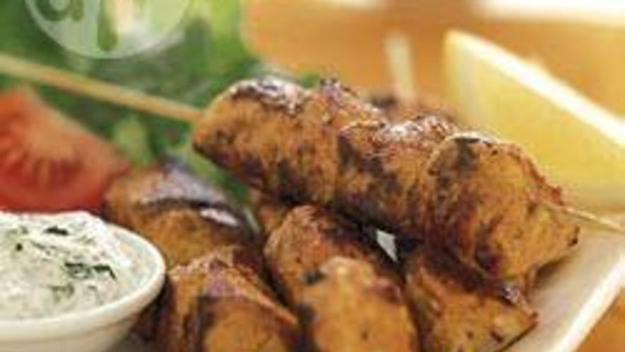 Рецепт шашлычков из индейки по-индийски