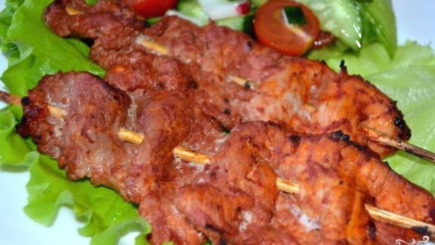 Рецепт шашлычков из свинины на шпажках в духовке